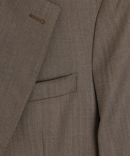 Todd Snyder Italian Wool Herringbone Madison Jacket - Light Brown