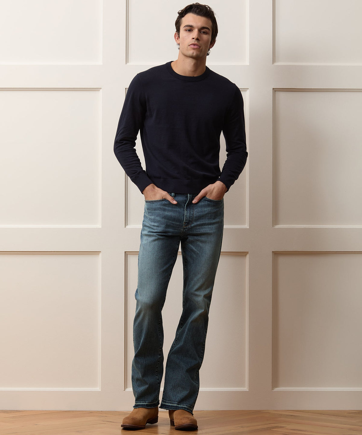 Todd Snyder Western Jean - Medium Indigo
