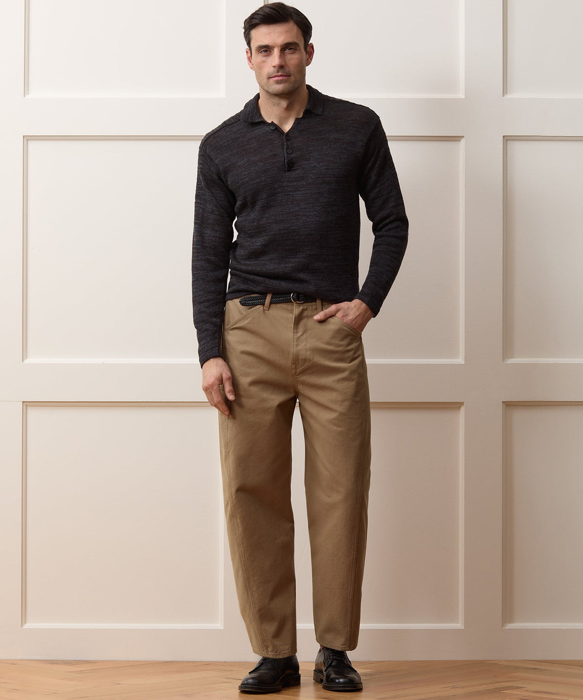Todd Snyder Barrel Pant - Khaki