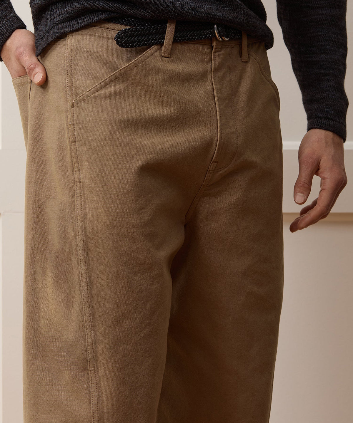 Todd Snyder Barrel Pant - Khaki