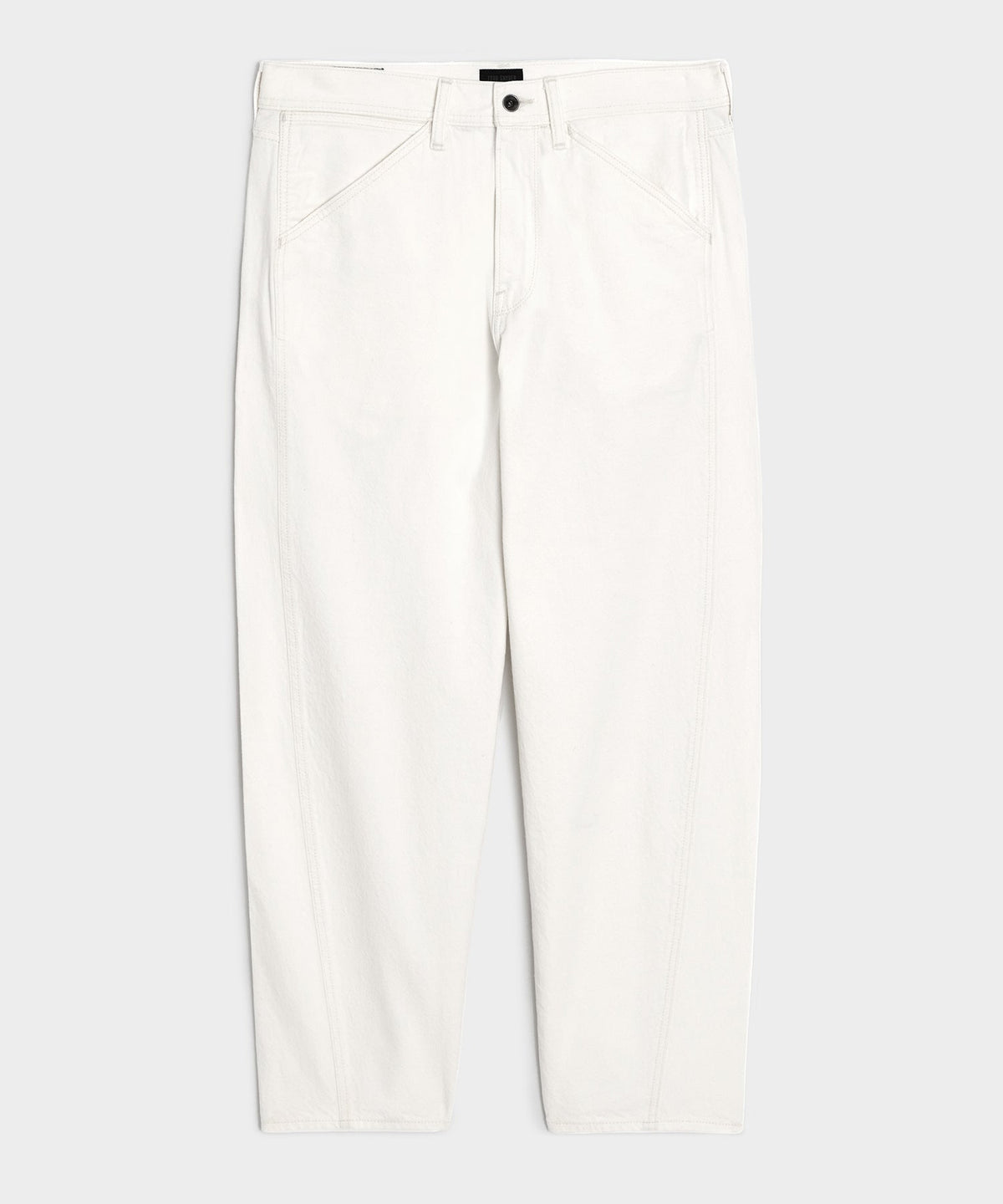 Todd Snyder Relaxed Barrel Jean - White