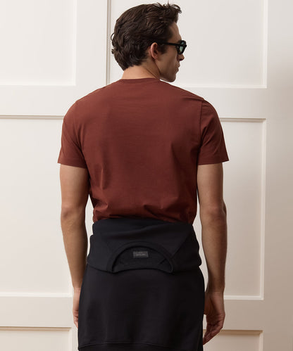 Todd Snyder Premium Jersey Tee - Chocolate Cherry