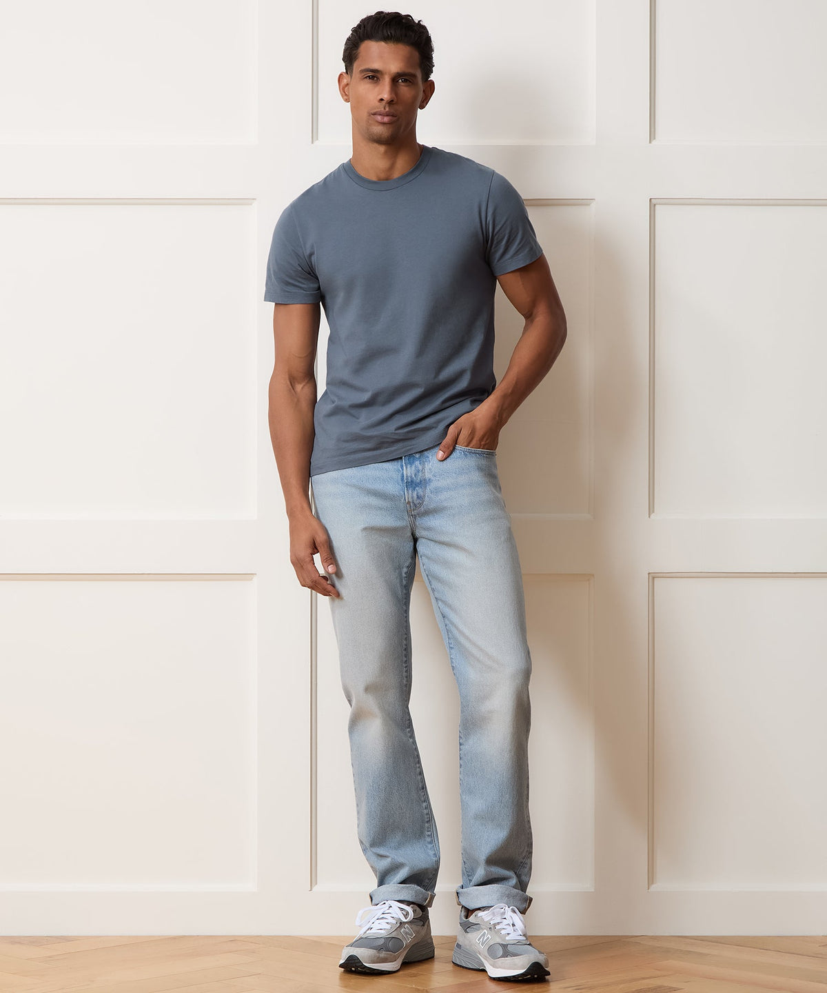 Todd Snyder Premium Jersey Tee - Deep Springs