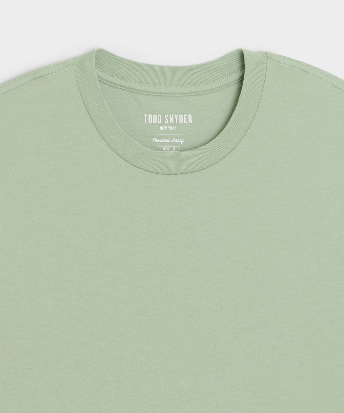 Todd Snyder Premium Jersey Tee - Faded Jade