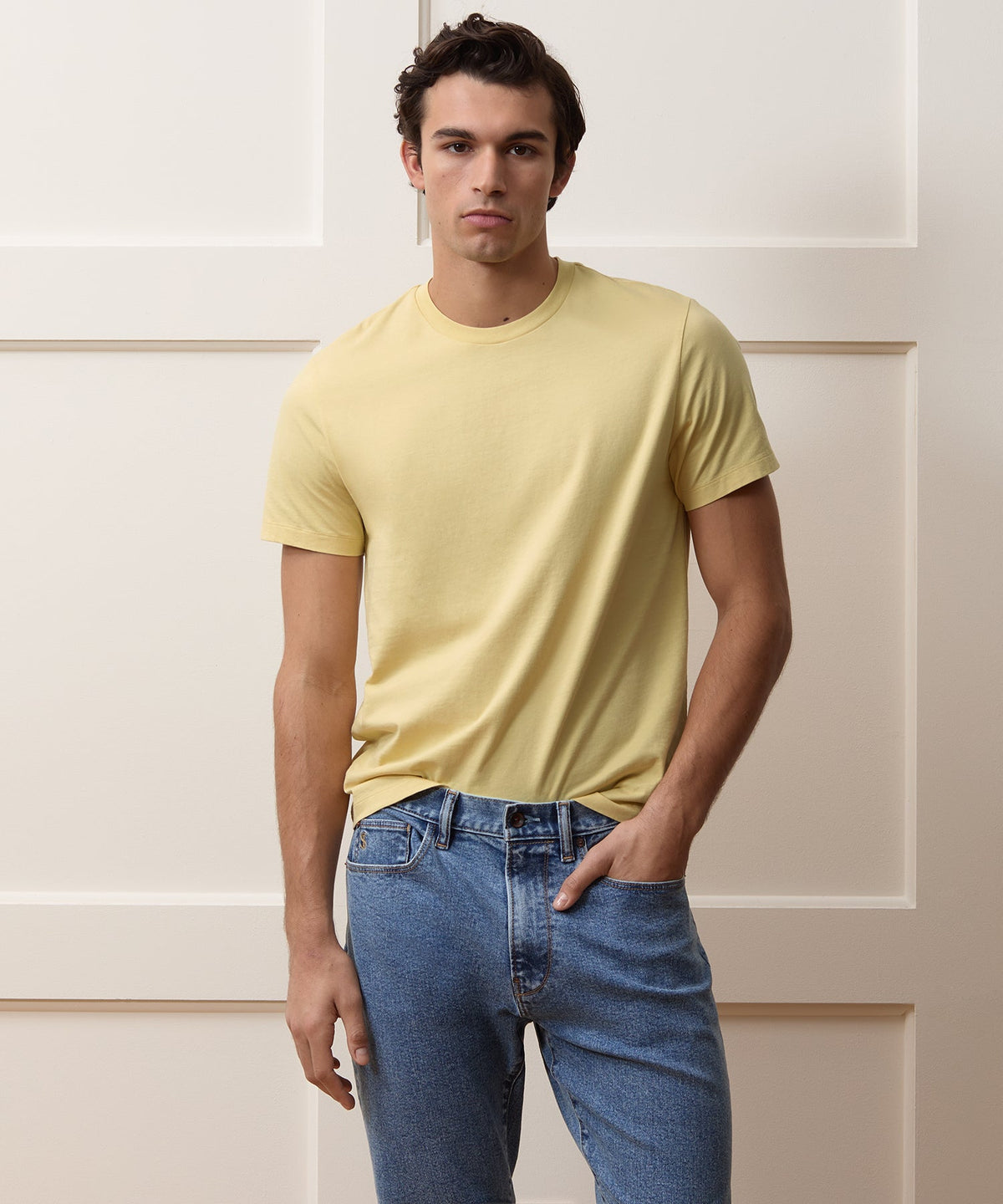 Todd Snyder Premium Jersey Tee - Sun Soaked