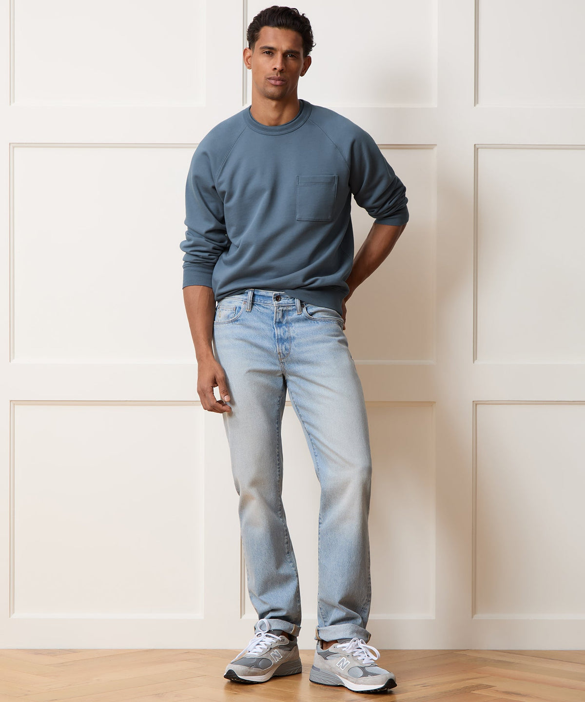 Todd Snyder Foundation Pocket Sweatshirt - Deep Springs