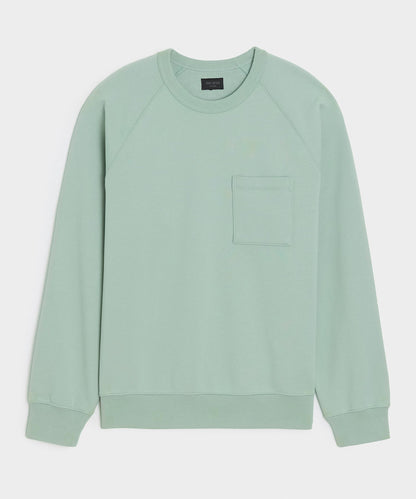 Todd Snyder Foundation Pocket Sweatshirt - Faded Jade