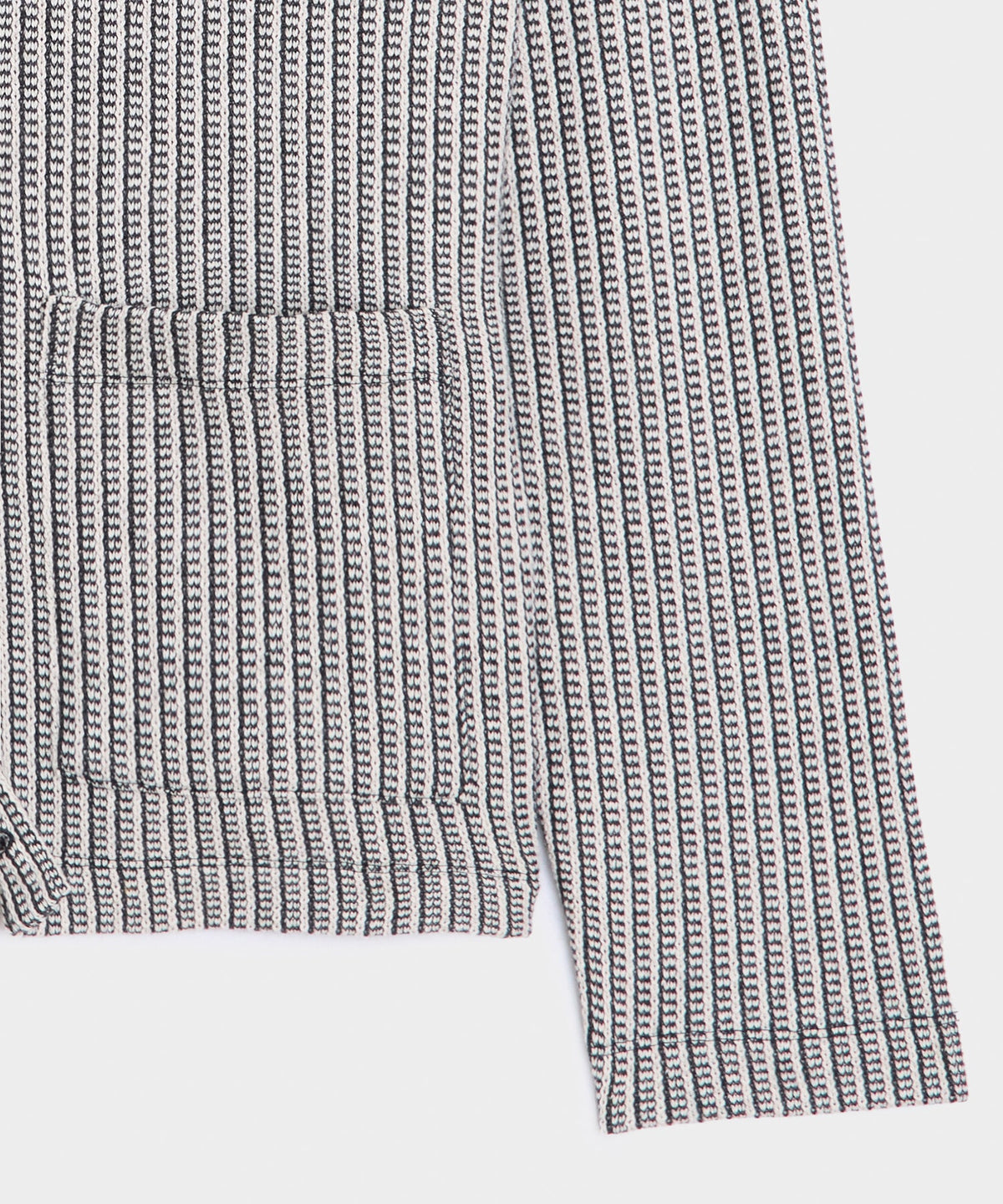 Todd Snyder Ribbed Cotton Cardigan - Black