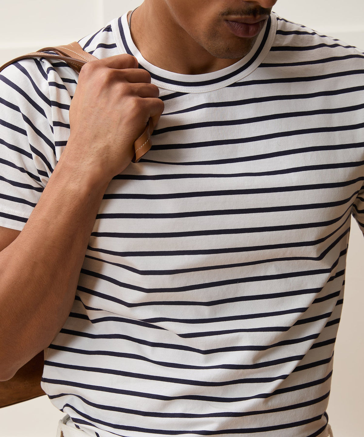 Todd Snyder Premium Jersey Tee - Bisque