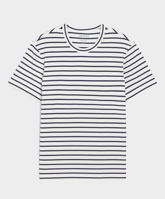 Todd Snyder Premium Jersey Tee - Bisque