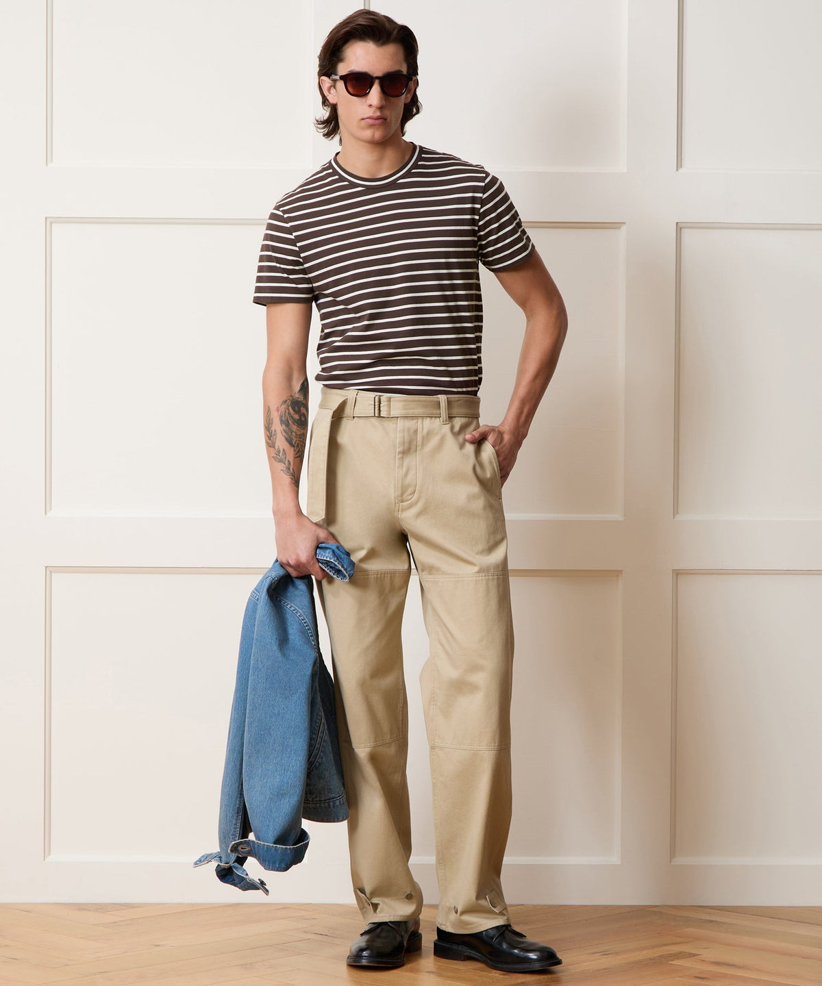 Todd Snyder Premium Jersey Tee - Dark Mocha