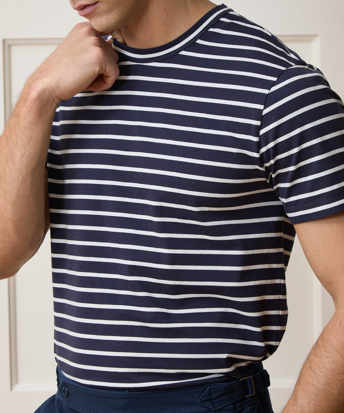 Todd Snyder Premium Jersey Tee - Navy