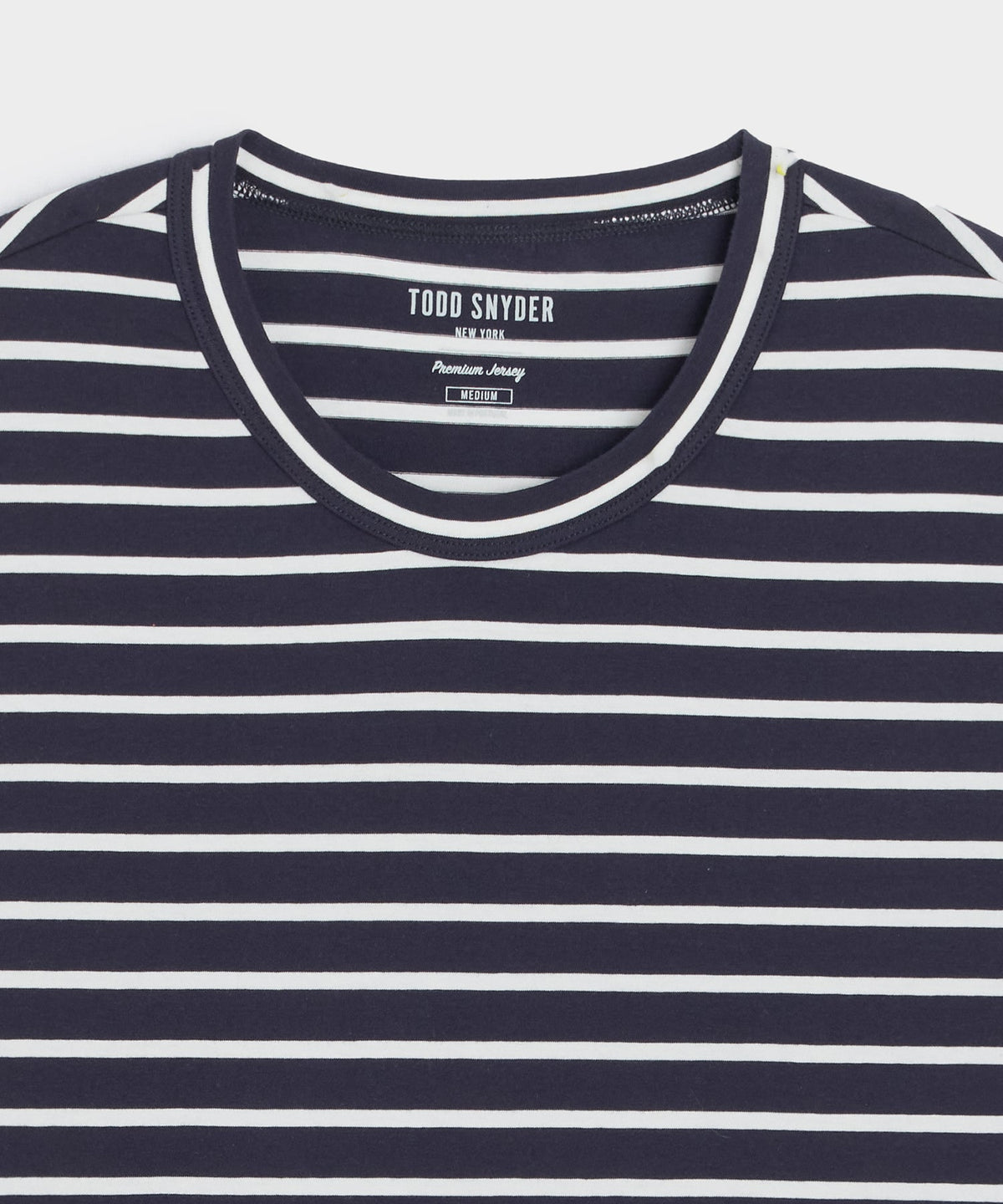 Todd Snyder Premium Jersey Tee - Navy