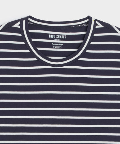Todd Snyder Premium Jersey Tee - Navy