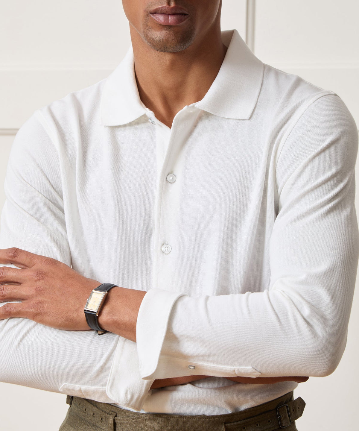 Todd Snyder Pique Shirt - Simply White