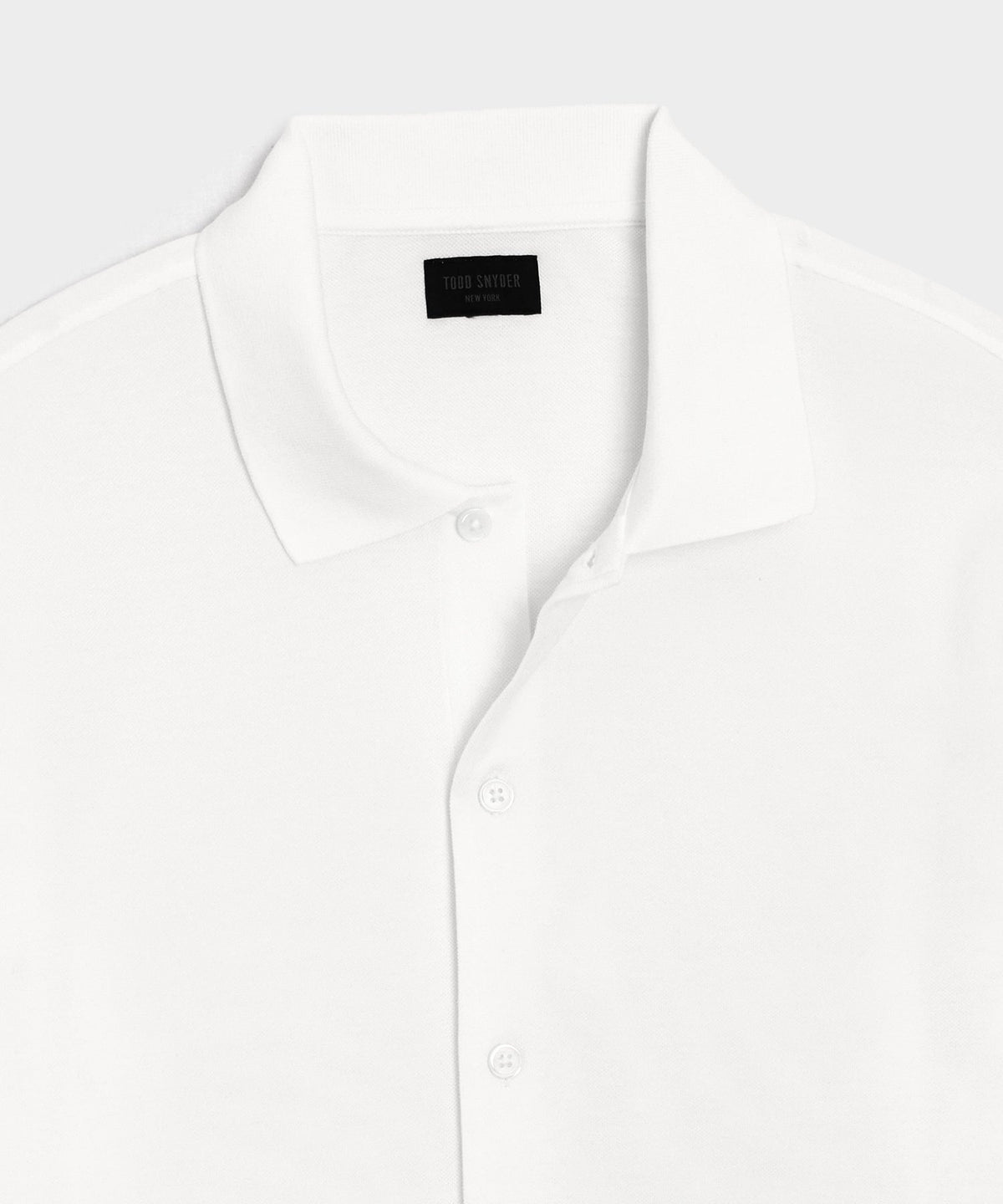 Todd Snyder Pique Shirt - Simply White