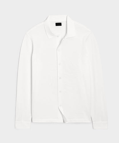 Todd Snyder Pique Shirt - Simply White