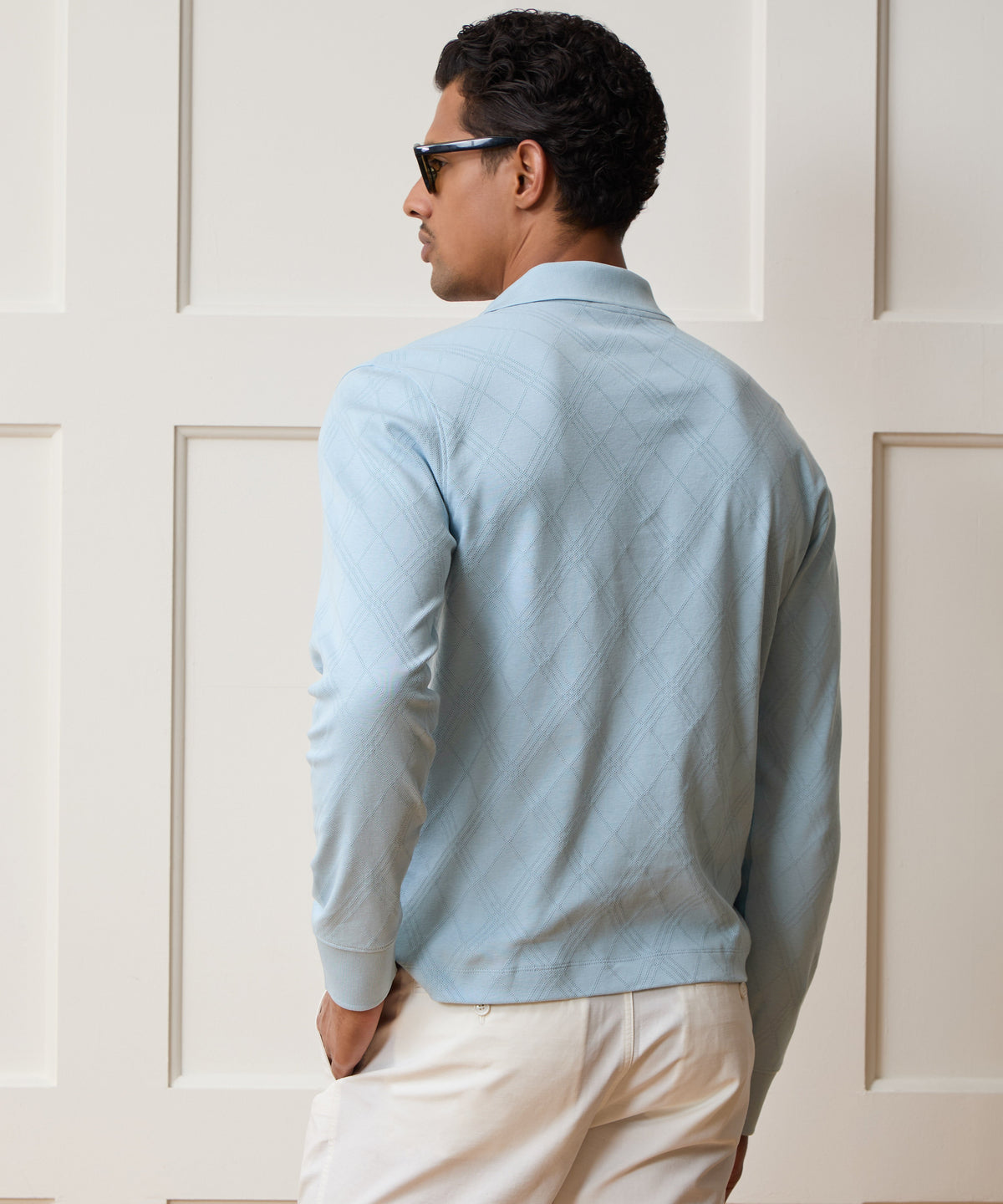 Todd Snyder Cotton Jacquard Polo - Rapids