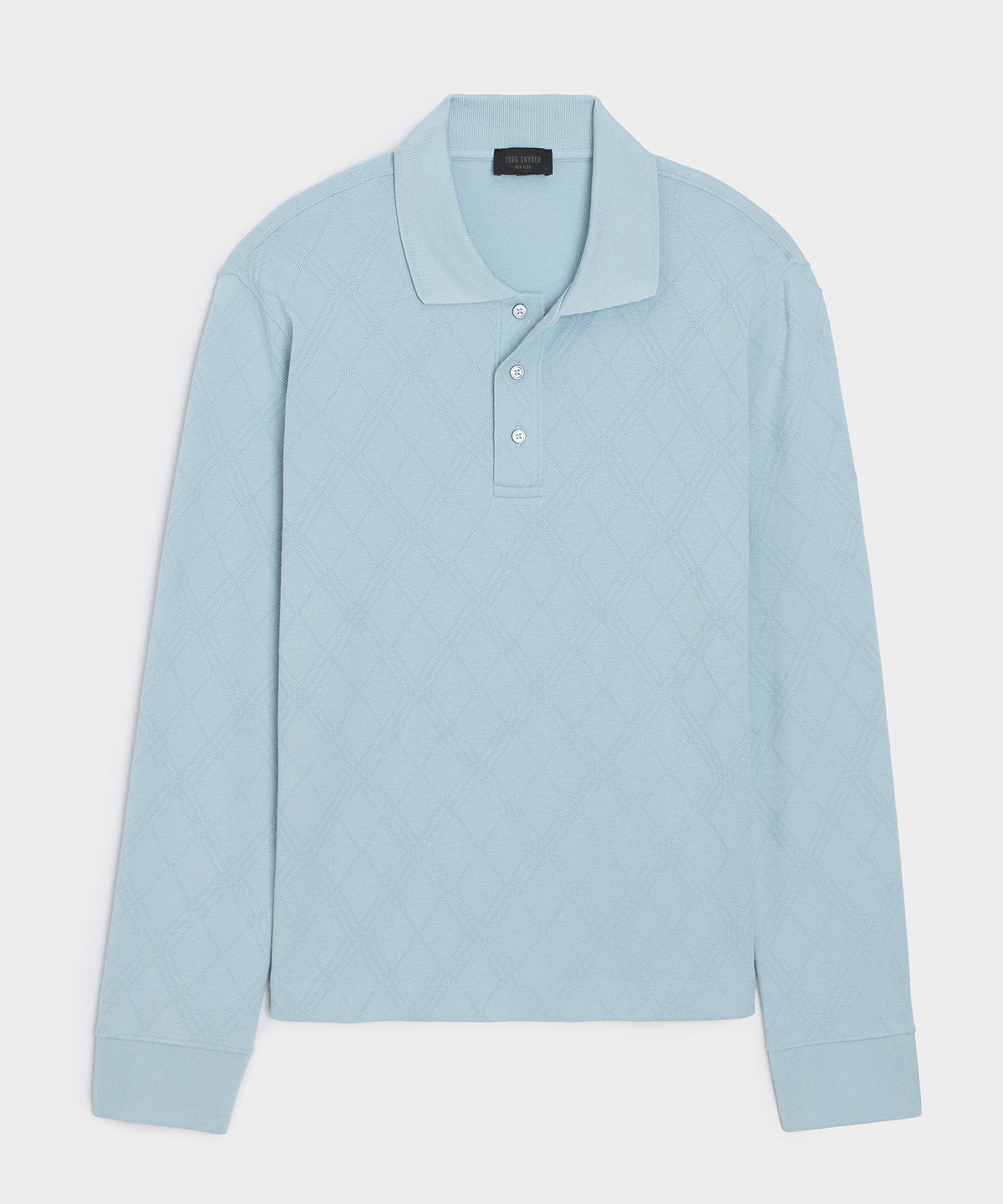 Todd Snyder Cotton Jacquard Polo - Rapids