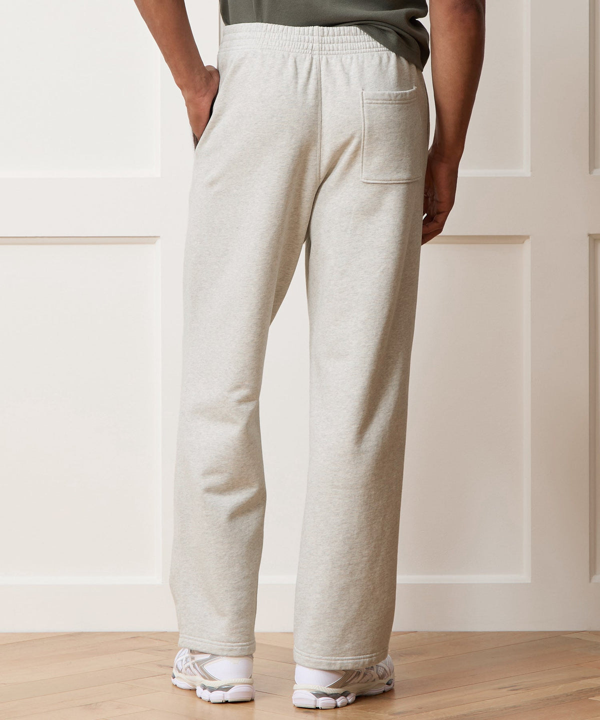 Todd Snyder Soho Sweatpant - Heather Beige