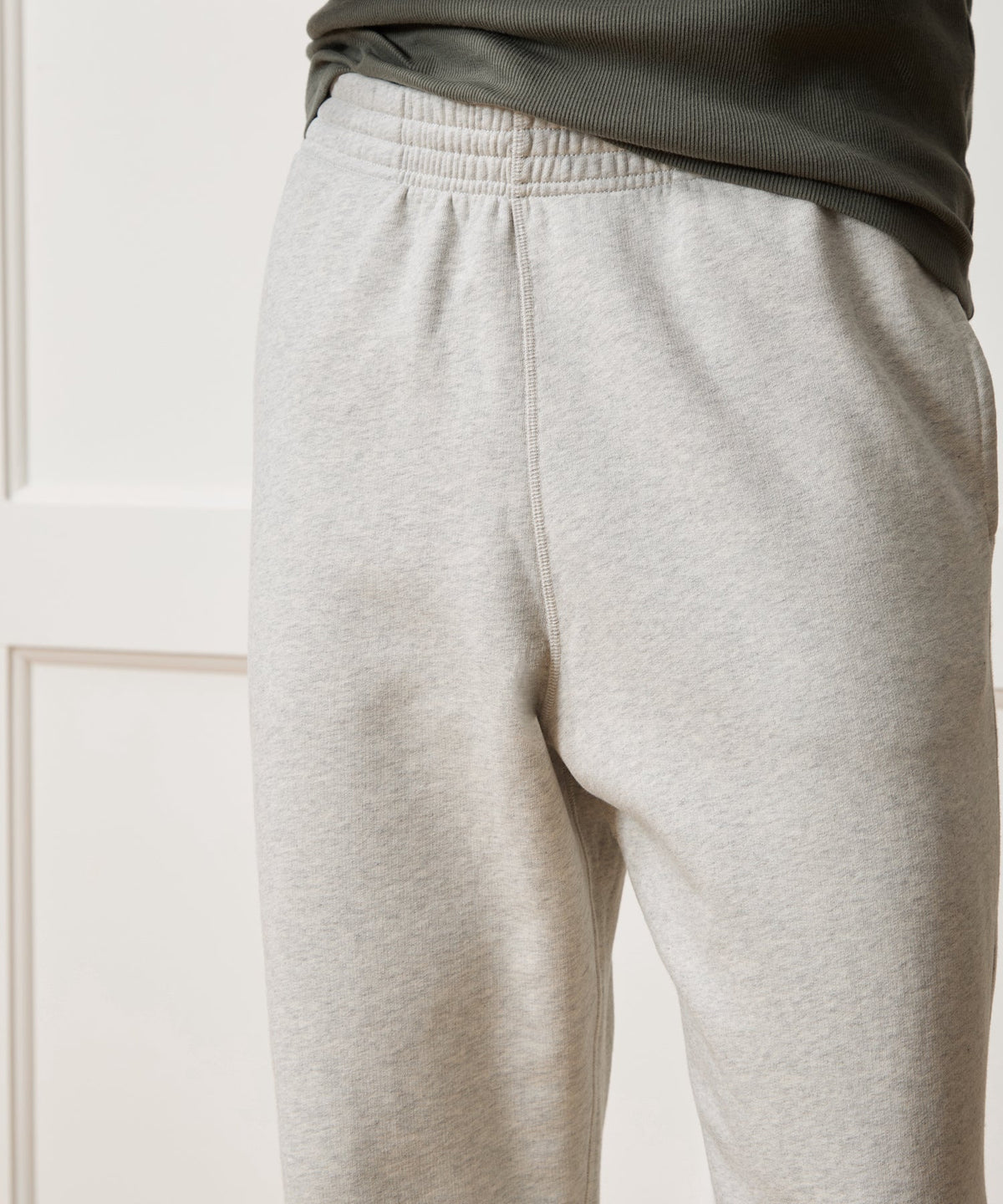 Todd Snyder Soho Sweatpant - Heather Beige
