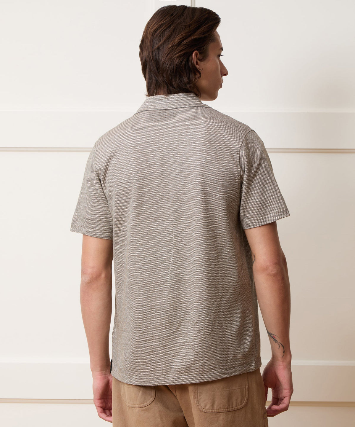 Todd Snyder Cotton Jacquard Shirt - Faded Jade