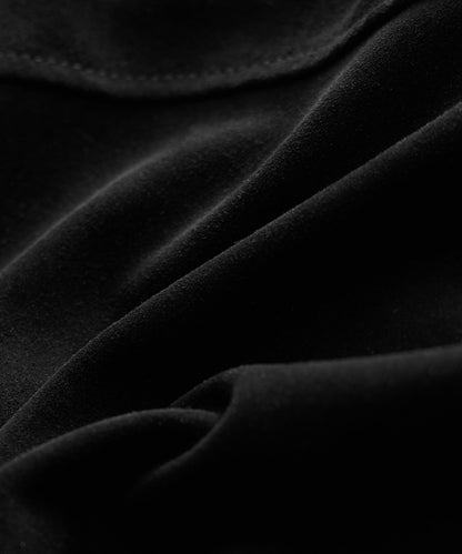 Todd Snyder Italian Suede Grant Jacket - Black