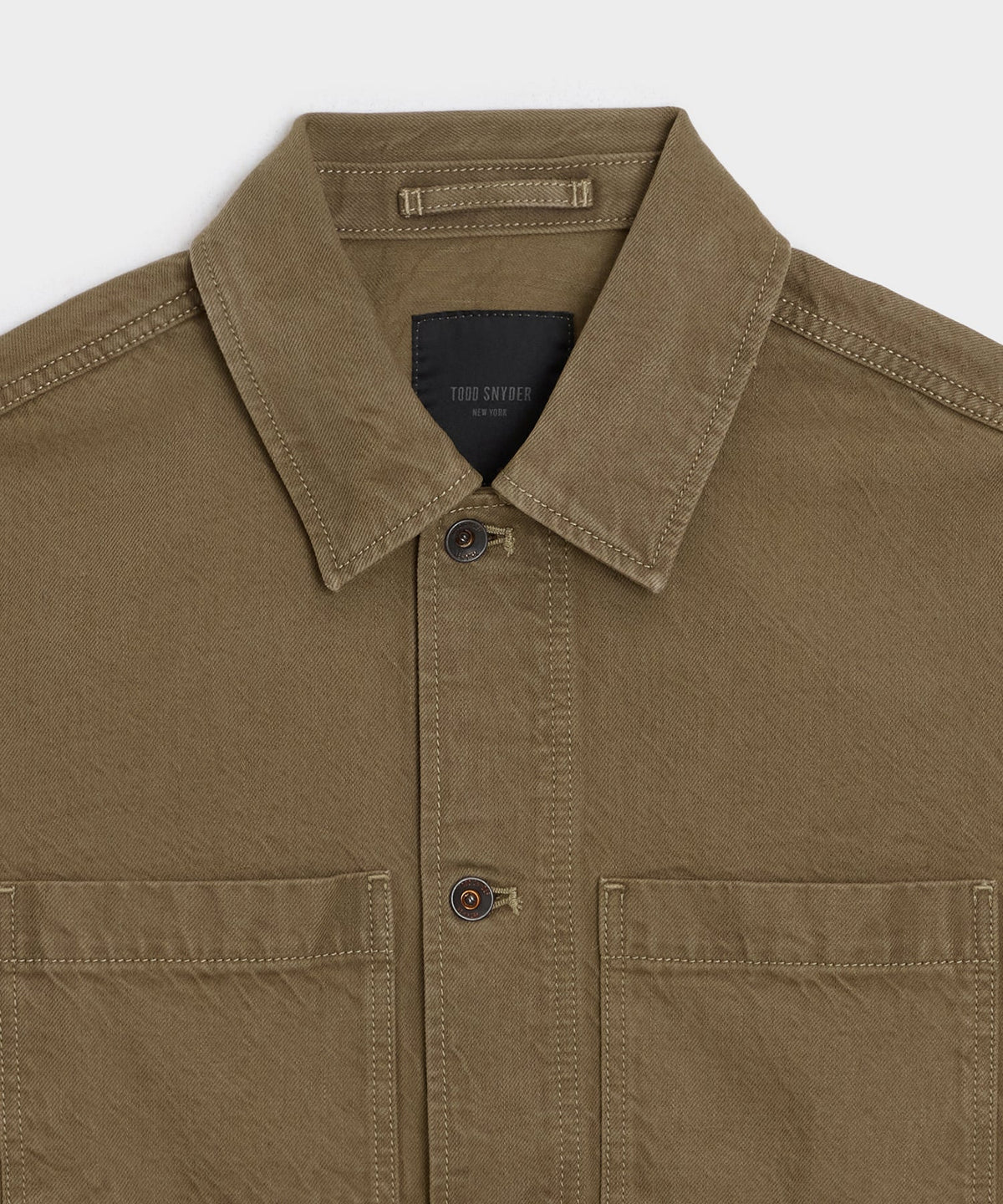 Todd Snyder Boxy Denim Jacket - Brown
