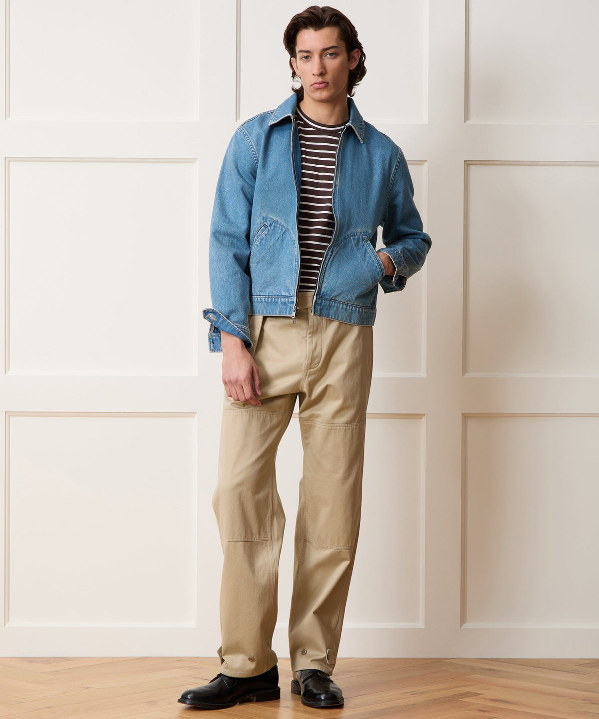 Todd Snyder Denim Farmers Jacket - Washed Indigo