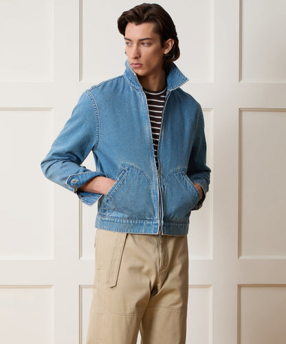 Todd Snyder Denim Farmers Jacket - Washed Indigo