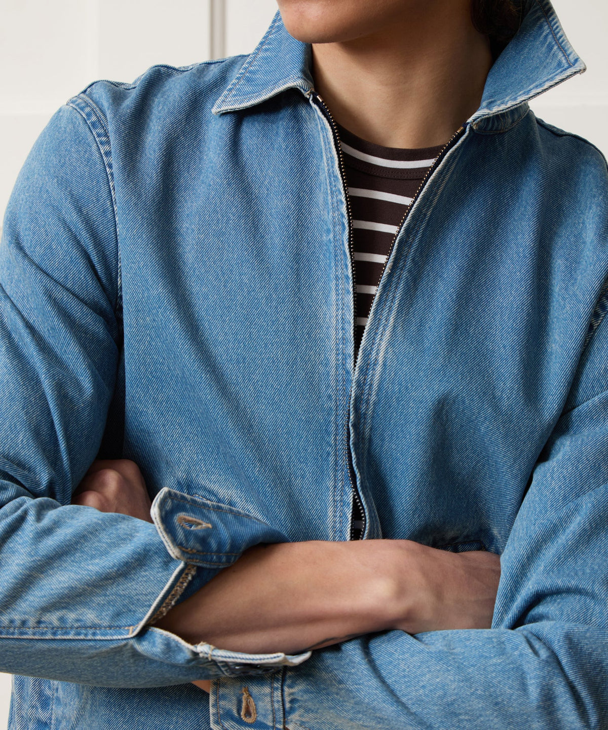 Todd Snyder Denim Farmers Jacket - Washed Indigo