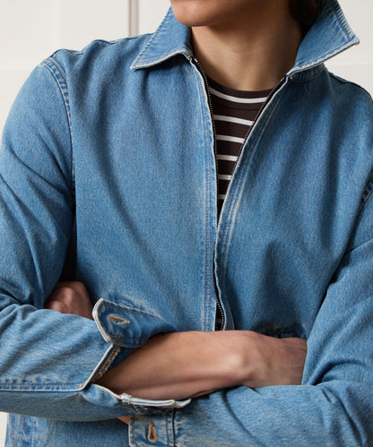 Todd Snyder Denim Farmers Jacket - Washed Indigo