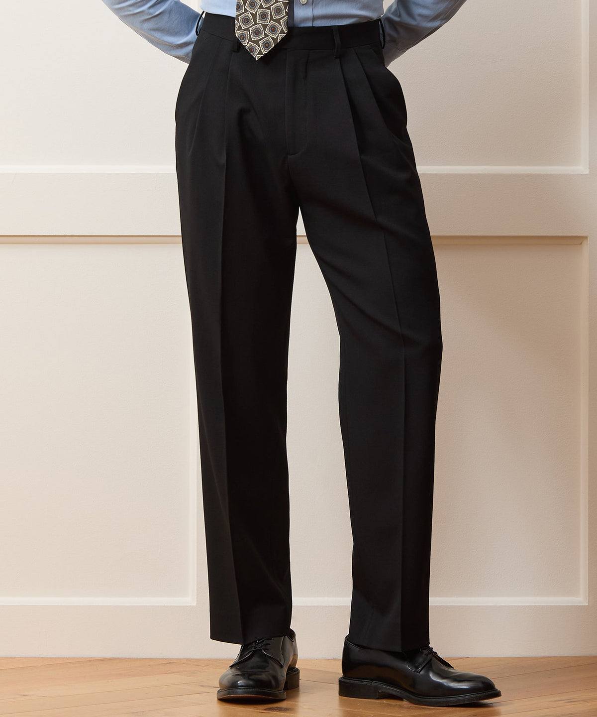 Todd Snyder Italian Gabardine Wythe Trouser - Black