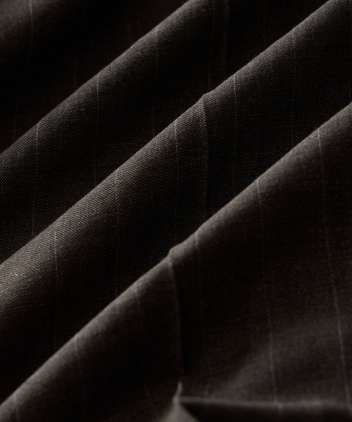Todd Snyder Italian Wool-Linen Pinstripe Wythe Trouser - Brown