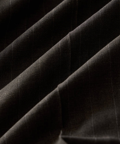 Todd Snyder Italian Wool-Linen Pinstripe Wythe Trouser - Brown