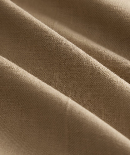 Todd Snyder Italian Linen Side Tab Trouser - Khaki