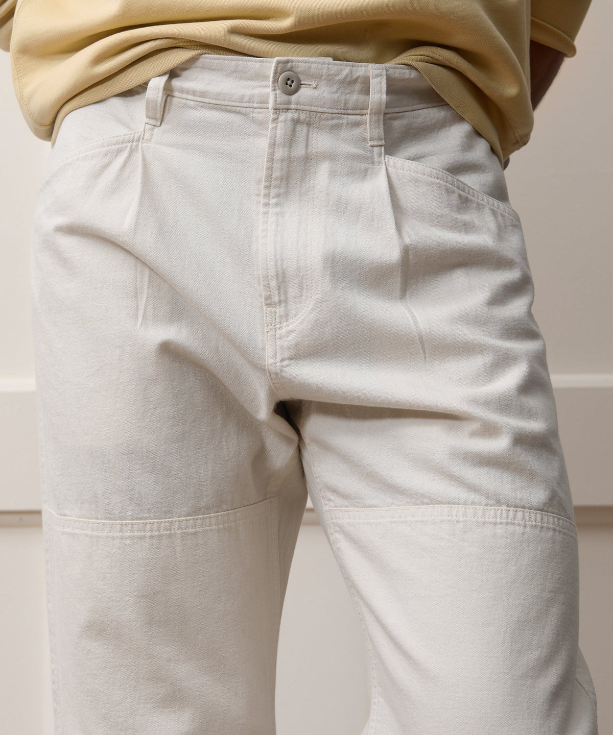 Todd Snyder Pleated Welder Pant - Stone