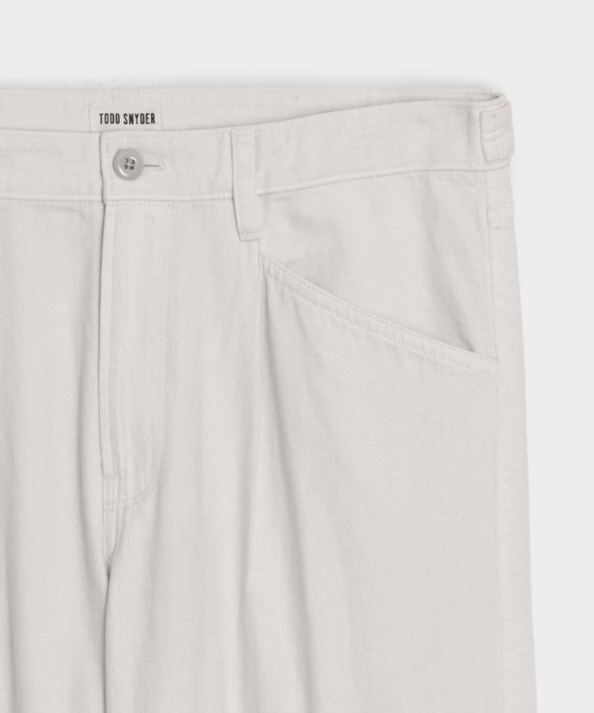 Todd Snyder Pleated Welder Pant - Stone