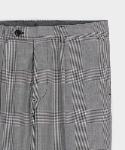 Todd Snyder Italian Wool Glen Plaid Madison Trouser - Cream