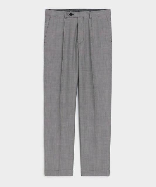 Todd Snyder Italian Wool Glen Plaid Madison Trouser - Cream