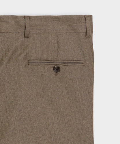 Todd Snyder Italian Wool Herringbone Madison Trouser - Light Brown