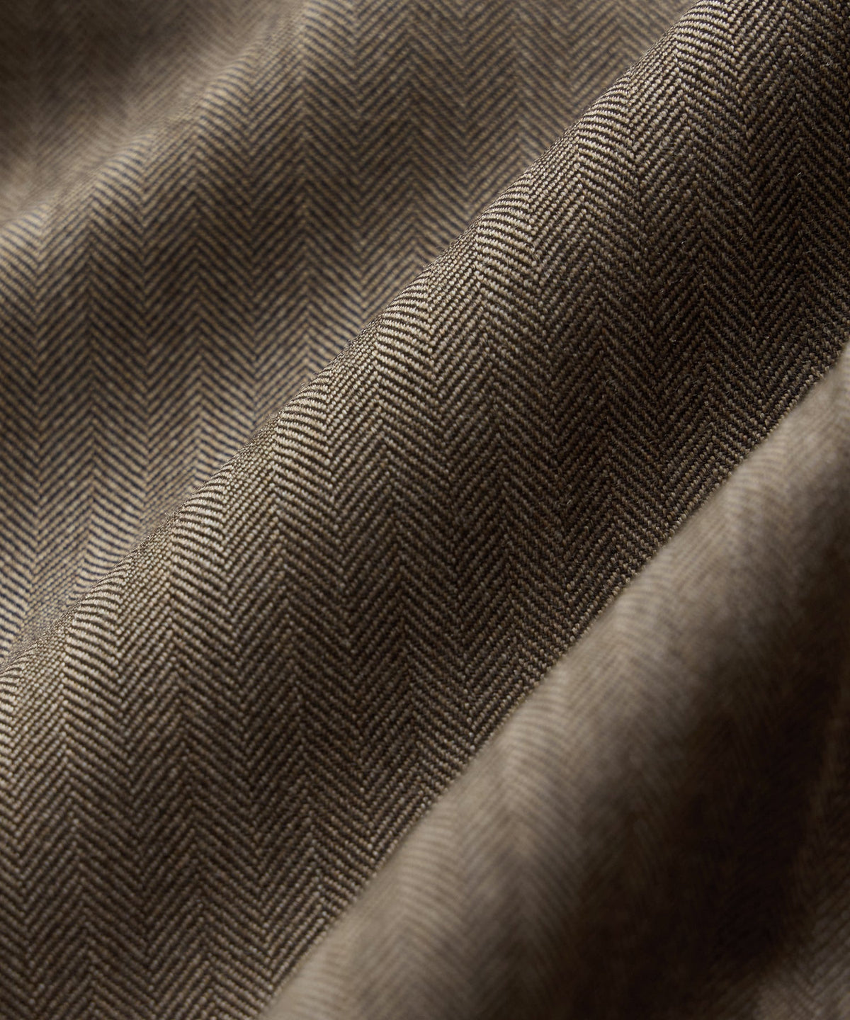Todd Snyder Italian Wool Herringbone Madison Trouser - Light Brown