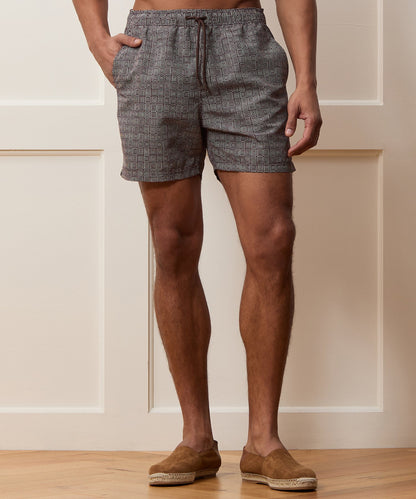 Todd Snyder 5" Montauk Swim Trunk - Brown