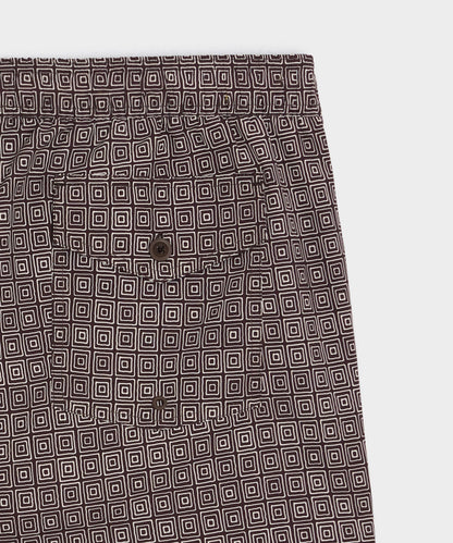 Todd Snyder 5" Montauk Swim Trunk - Brown