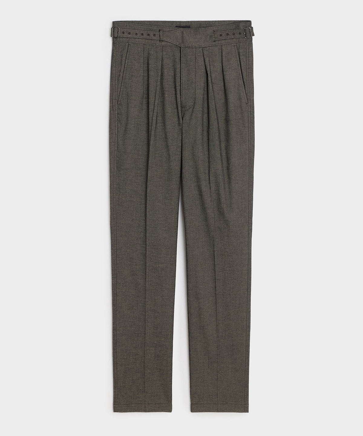Todd Snyder Italian Heathered Cotton Gurkha Trouser - Charcoal