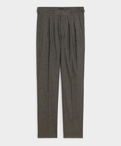 Todd Snyder Italian Heathered Cotton Gurkha Trouser - Charcoal