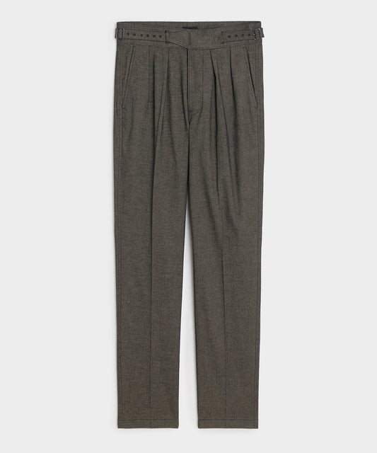 Todd Snyder Italian Heathered Cotton Gurkha Trouser - Charcoal