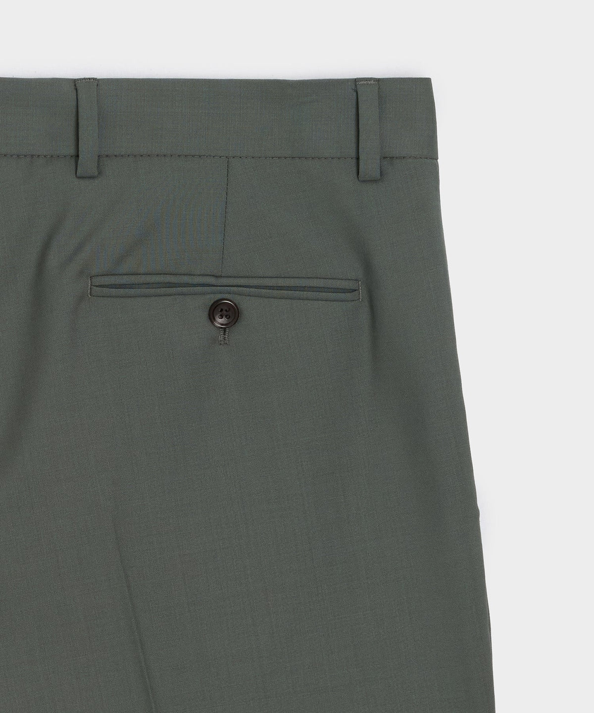 Todd Snyder Italian Wool Mohair Sutton Trouser - Green Smoke