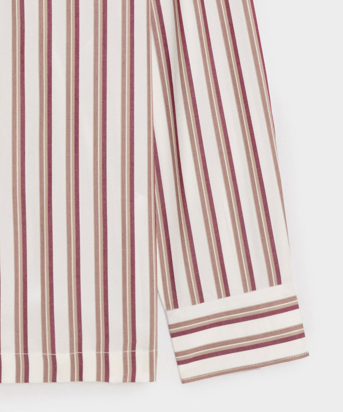 Todd Snyder Striped Hollywood Shirt - White