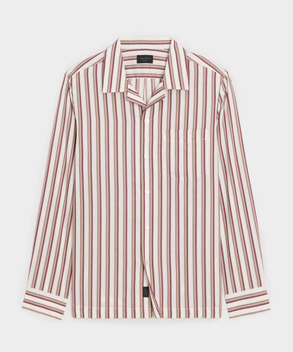 Todd Snyder Striped Hollywood Shirt - White